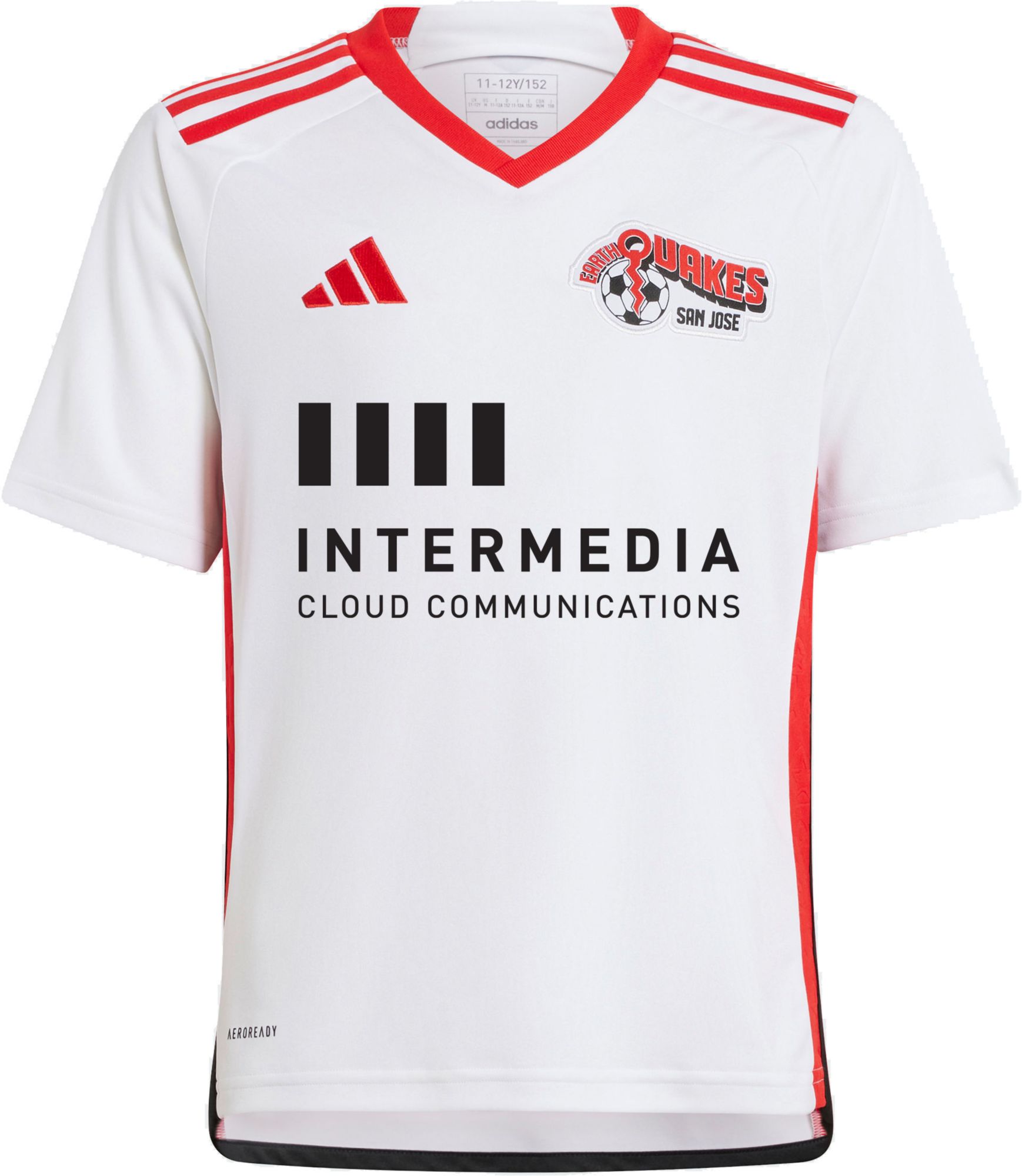 adidas Youth San Jose Earthquakes 2024 Secondary Replica Jersey product image