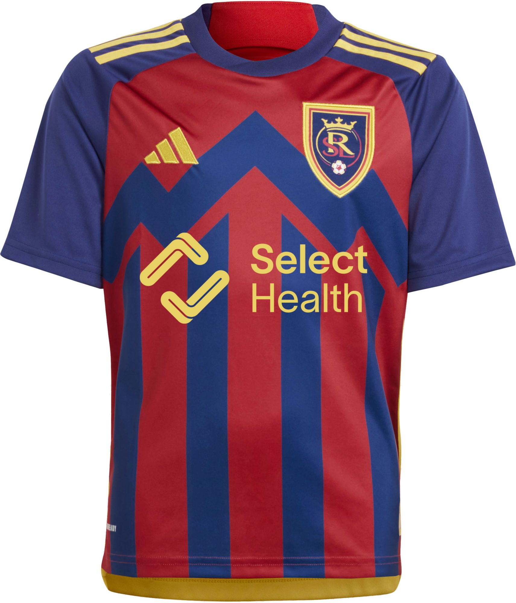 adidas Youth Real Salt Lake 2024 Red Replica Jersey