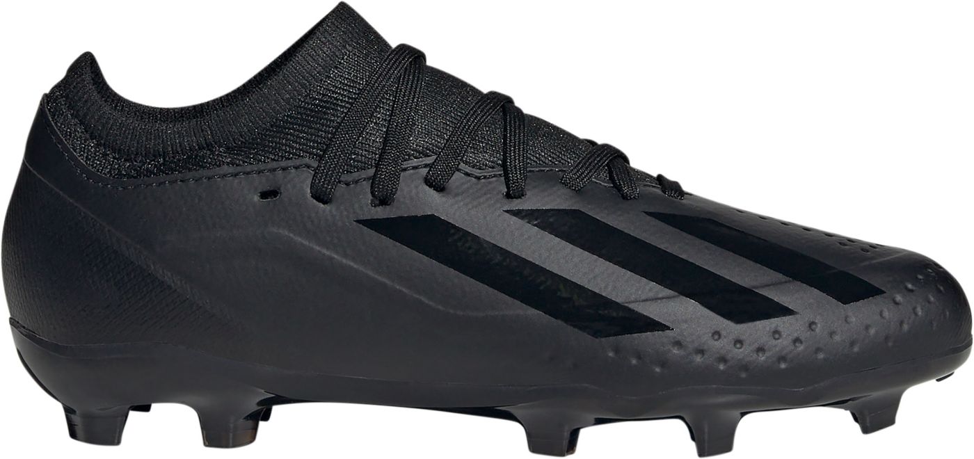 Adidas x Crazyfast.3 Firm Ground Cleats Black 2.5 Kids Soccer Cleats