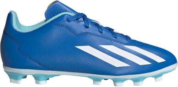 Chaussures de Football Enfant Adidas X CRAZYFAST.4 FXG J Blanc