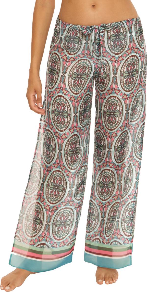 Becca Women's Mosaic Chiffon Print Pants product image