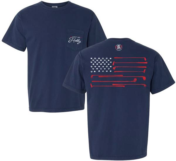 Barstool Sports Men's No Hobby Flag Pocket T-Shirt product image