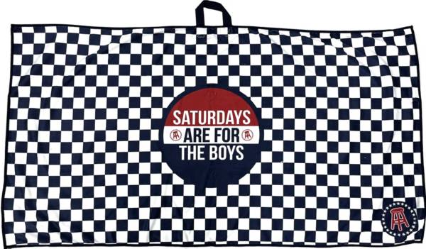 Barstool Sports Saturdays Are For The Boys Checkered Golf Towel product image