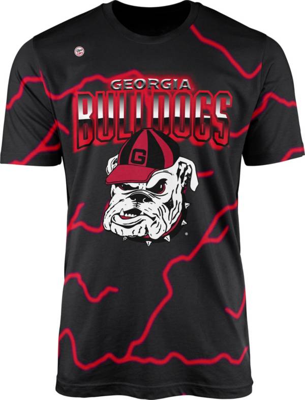Dyme Lyfe Men's Georgia Bulldogs Black Electric Mascot T-Shirt product image