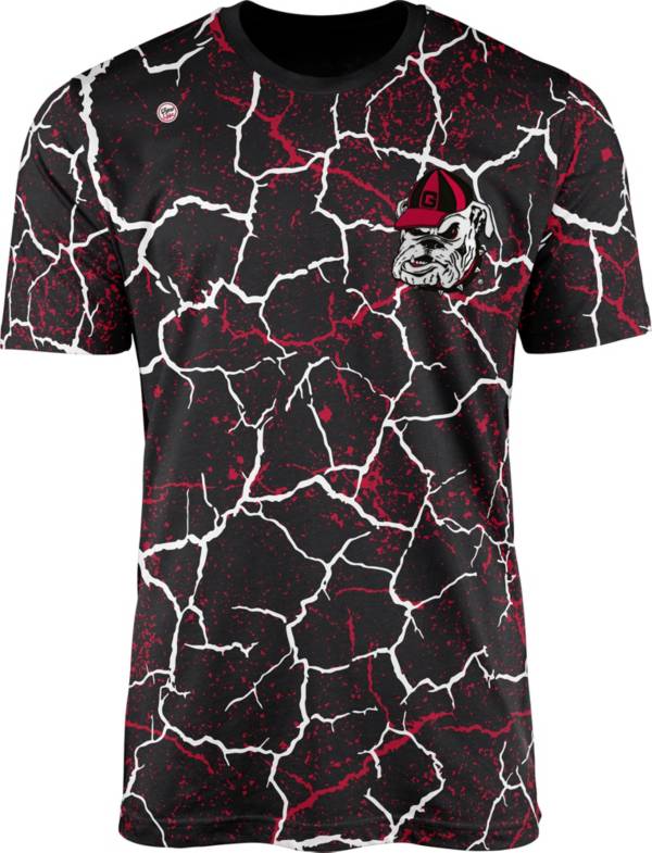 Dyme Lyfe Men's Georgia Bulldogs Black Storm T-Shirt product image