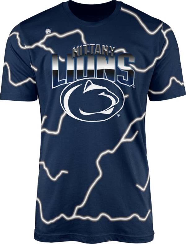 Dyme Lyfe Men's Penn State Nittany Lions Navy Electric Mascot T-Shirt product image