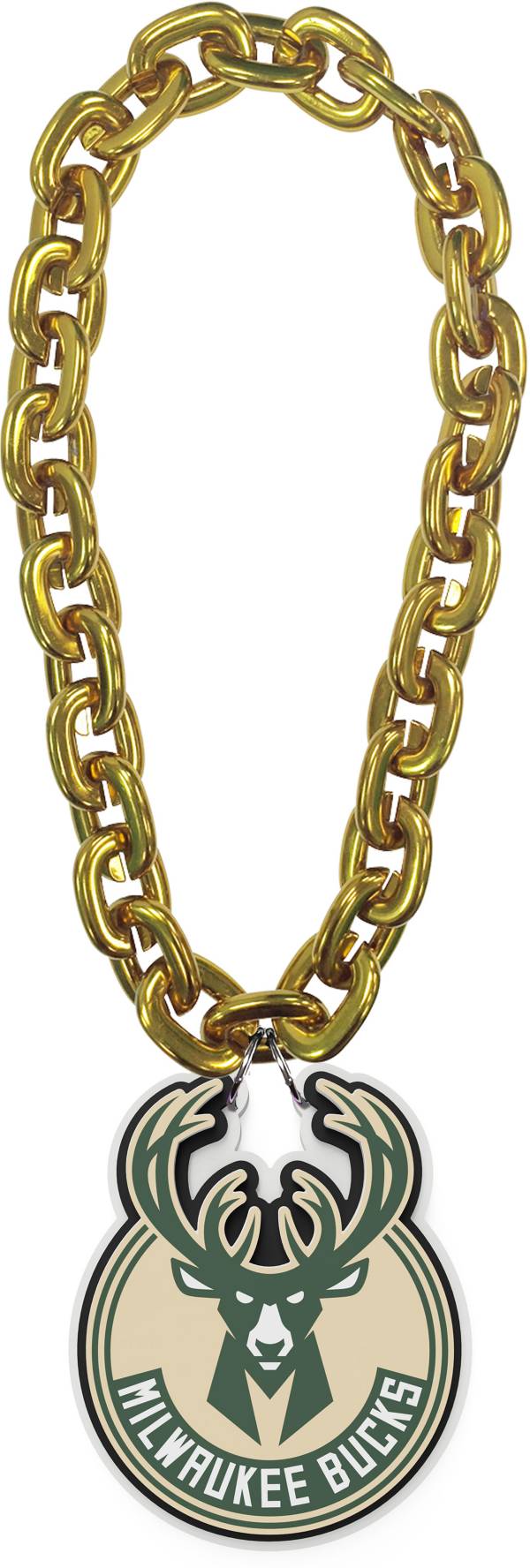Aminco Milwaukee Bucks Gold Fan Chain product image
