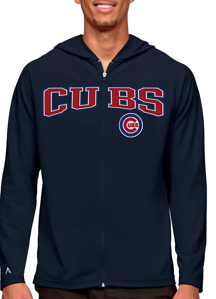 Nike Chicago Cubs City Connect Therma Hoodie Blue