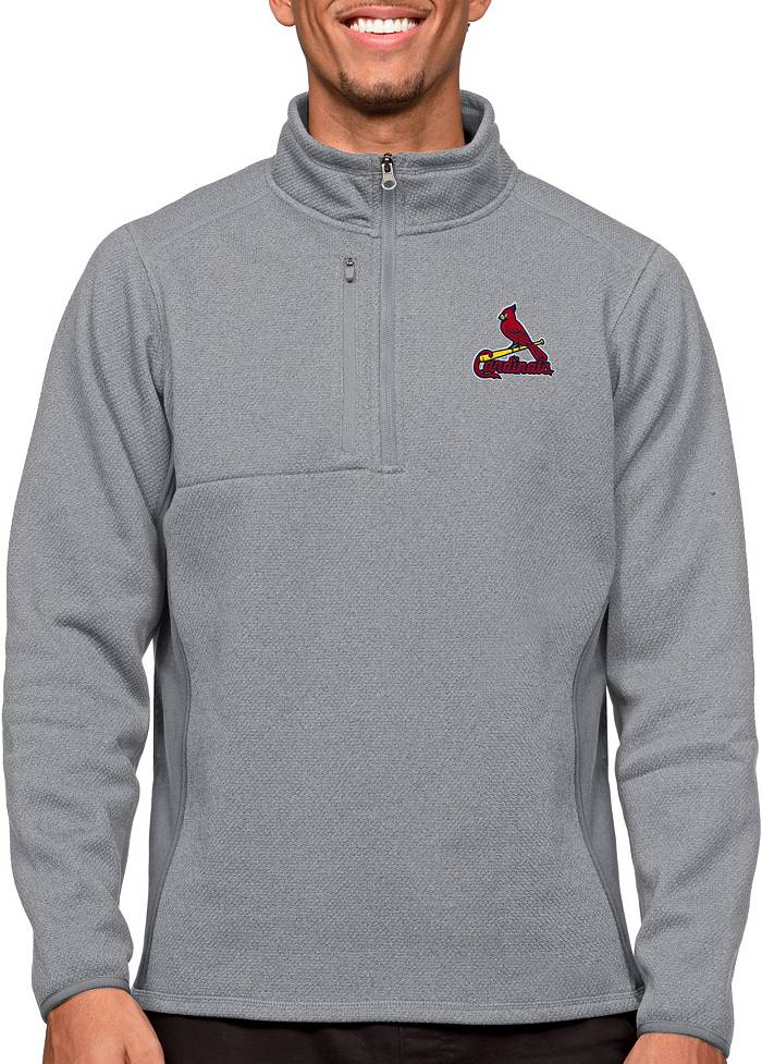 Nike Men's St. Louis Cardinals Ozzie Smith #1 Blue Cooperstown V-Neck  Pullover Jersey