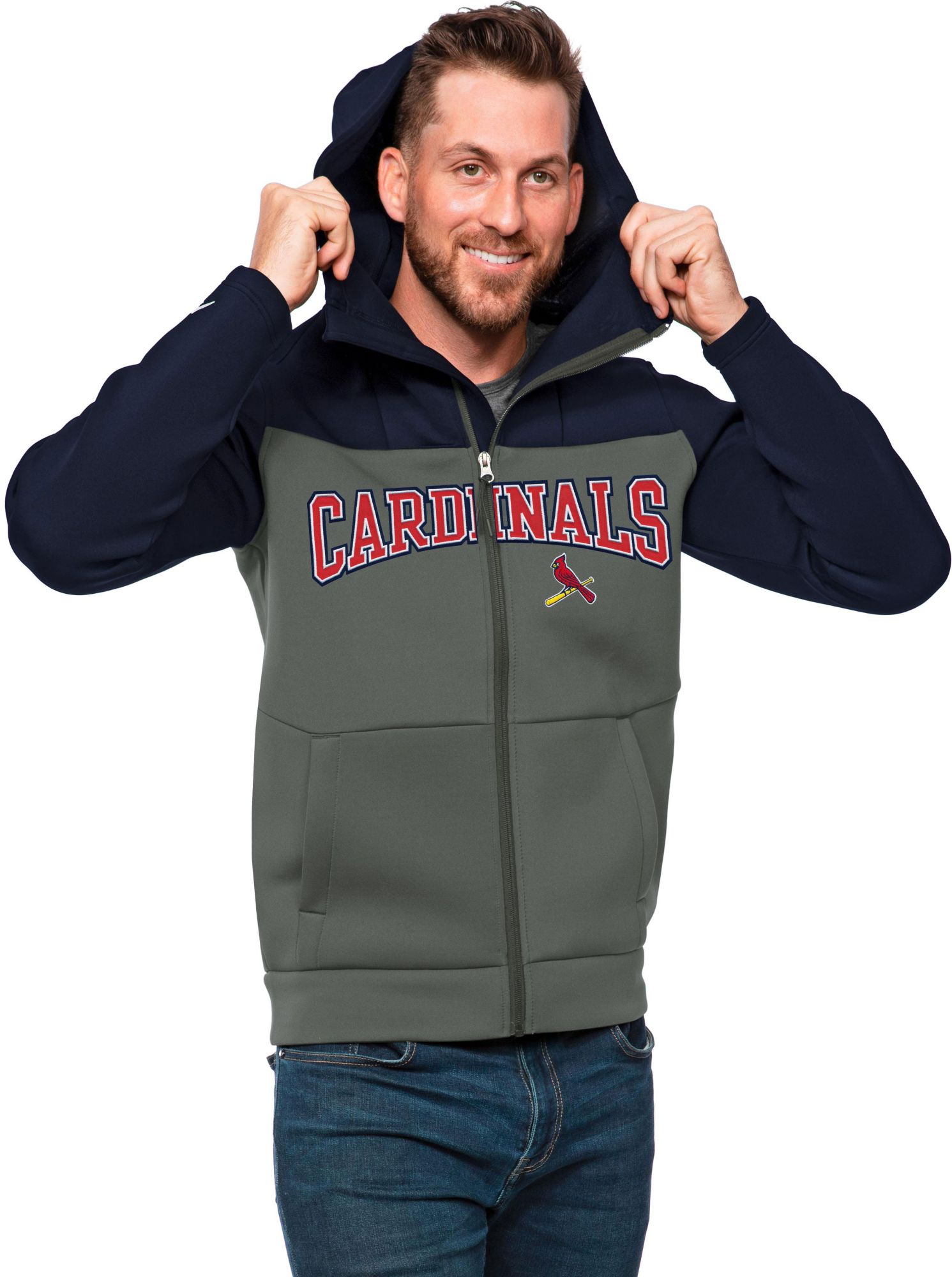 Dick's Sporting Goods Levelwear Men's St. Louis Cardinals Grey