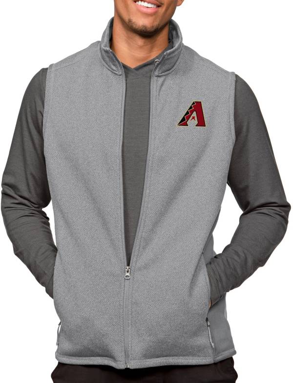 Antigua Men's Arizona Diamondbacks Gray Course Vest product image