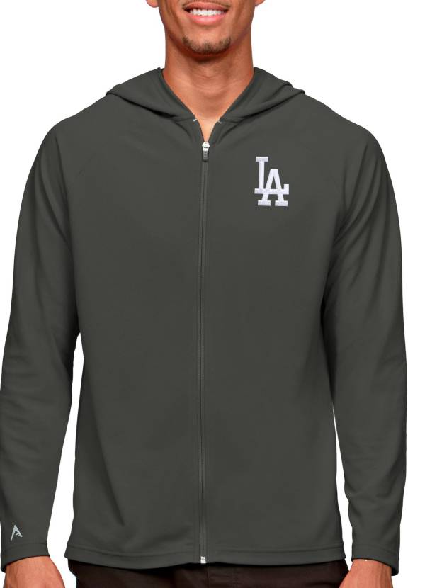 Los Angeles Dodgers Antigua Blue Victory Pullover Hoodie S