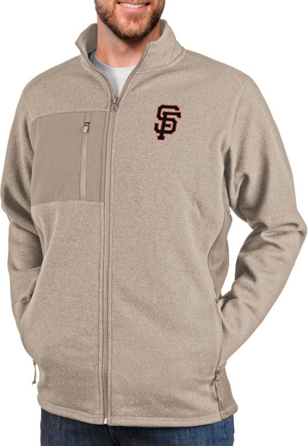 Antigua Men's San Francisco Giants Oatmeal Course Jacket product image