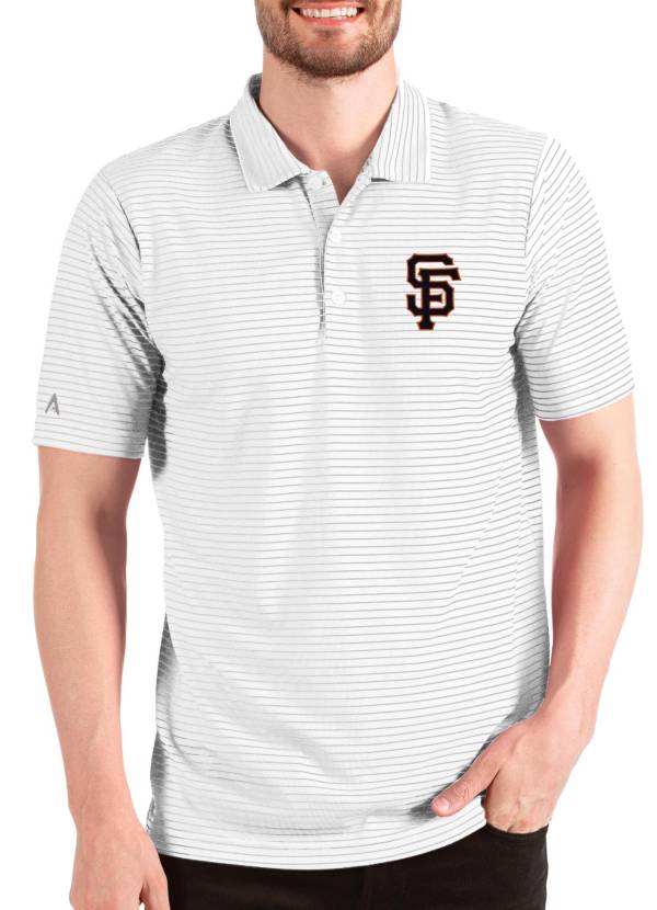 San Francisco Giants Nike Dri-FIT Stripe Polo - Black