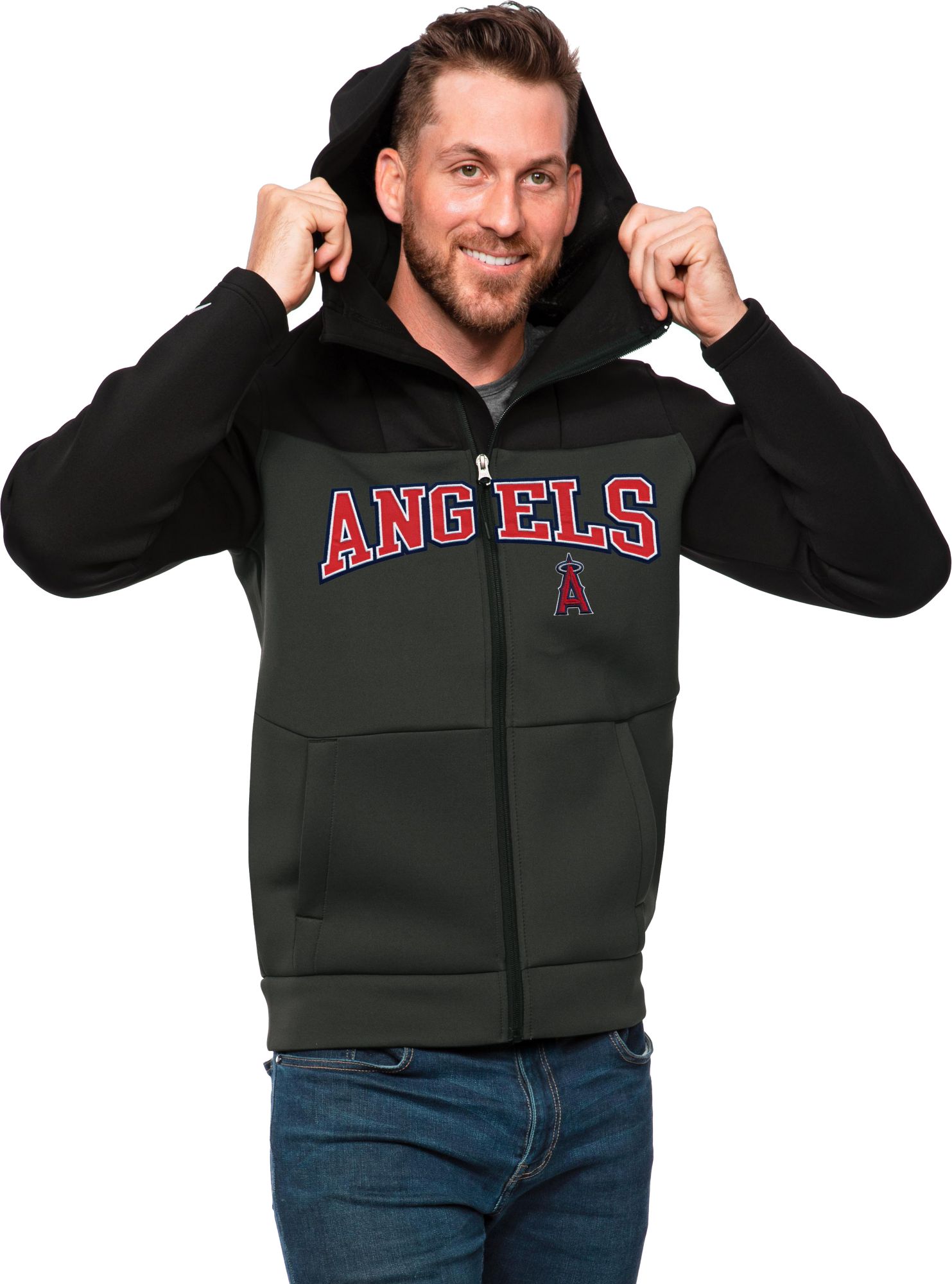 Antigua Men's Los Angeles Angels Protect Jacket