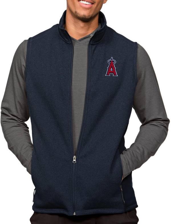 Antigua Men's Los Angeles Angels Navy Course Vest product image