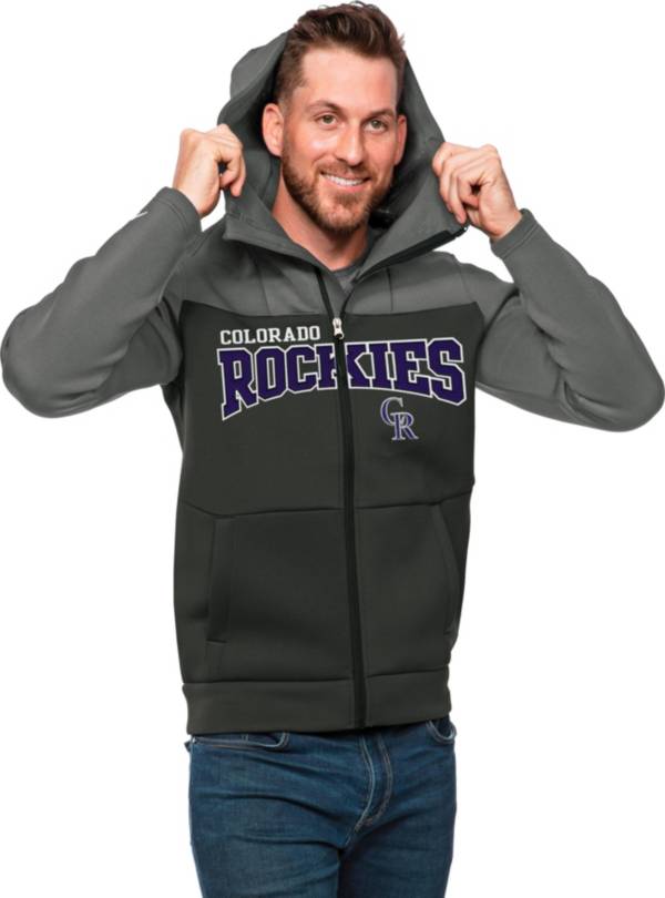 Colorado rockies zip up hot sale hoodie