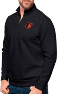 Men's Baltimore Orioles Cooperstown Collection Hybrid Pullover Hoodie - Gray