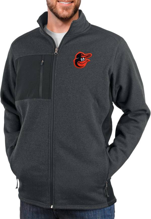 Antigua Men's Baltimore Orioles Charcoal Course Jacket product image