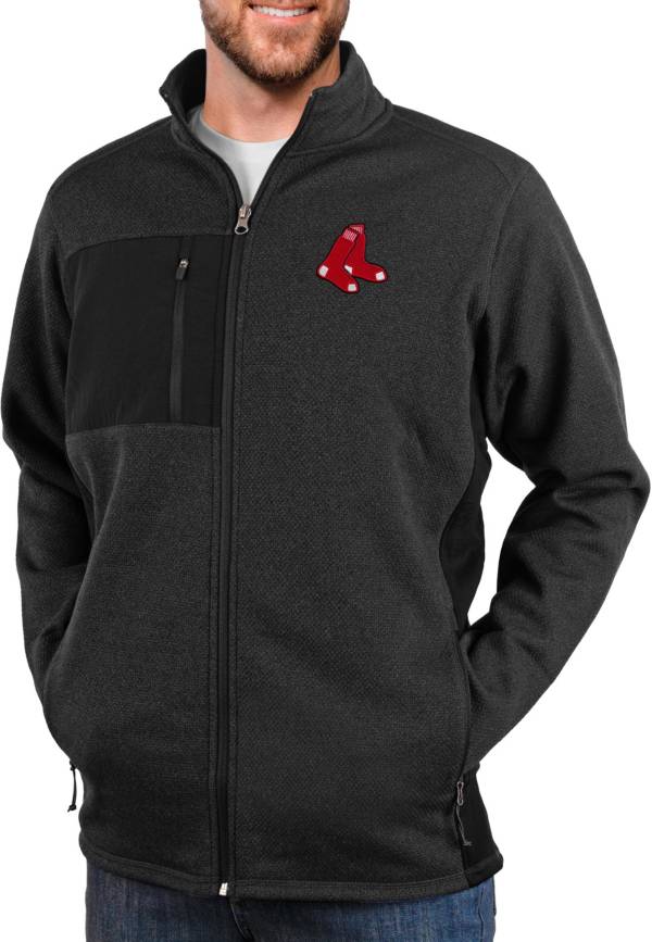 Antigua Men's Boston Red Sox Black Course Jacket product image