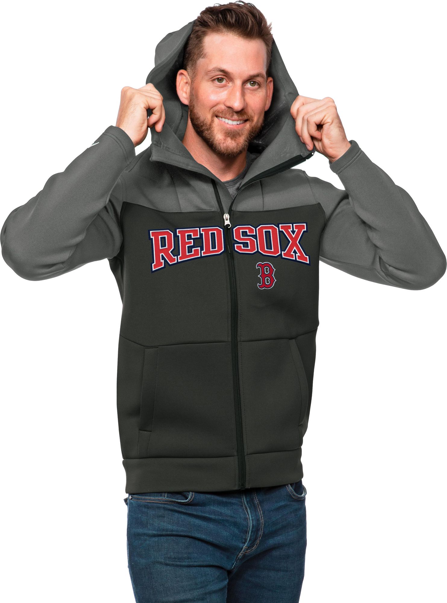 red sox zip up jacket