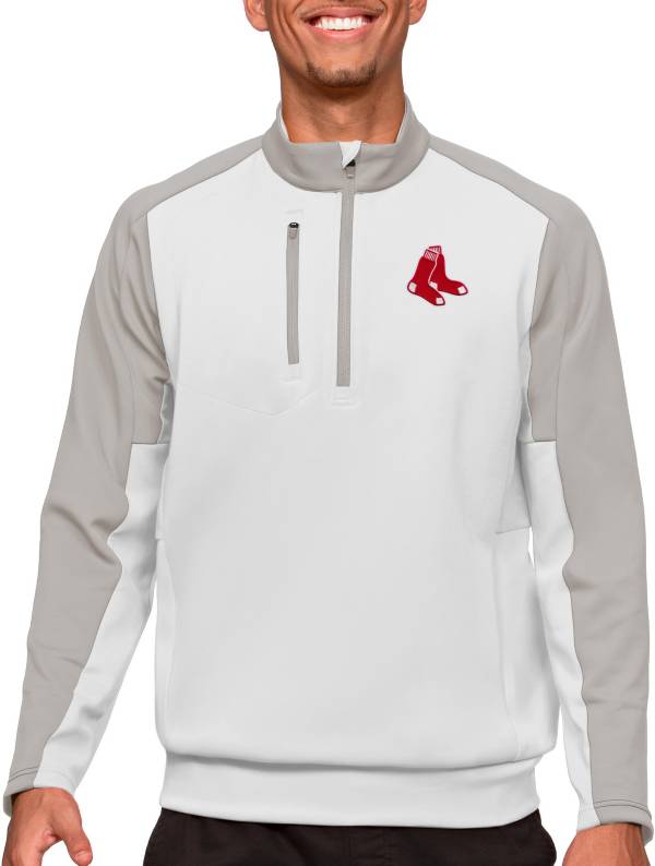 Men's Antigua Navy Boston Red Sox Victory Pullover Hoodie