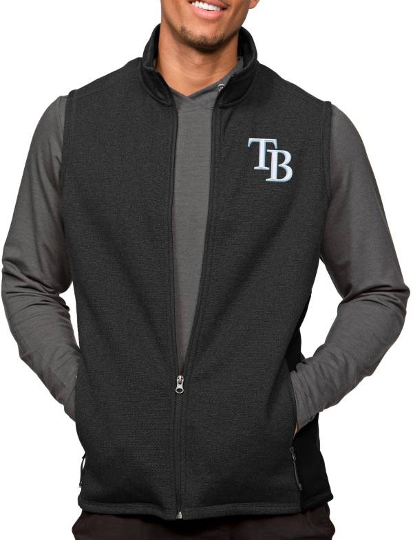 Antigua Men's Tampa Bay Rays Black Course Vest product image