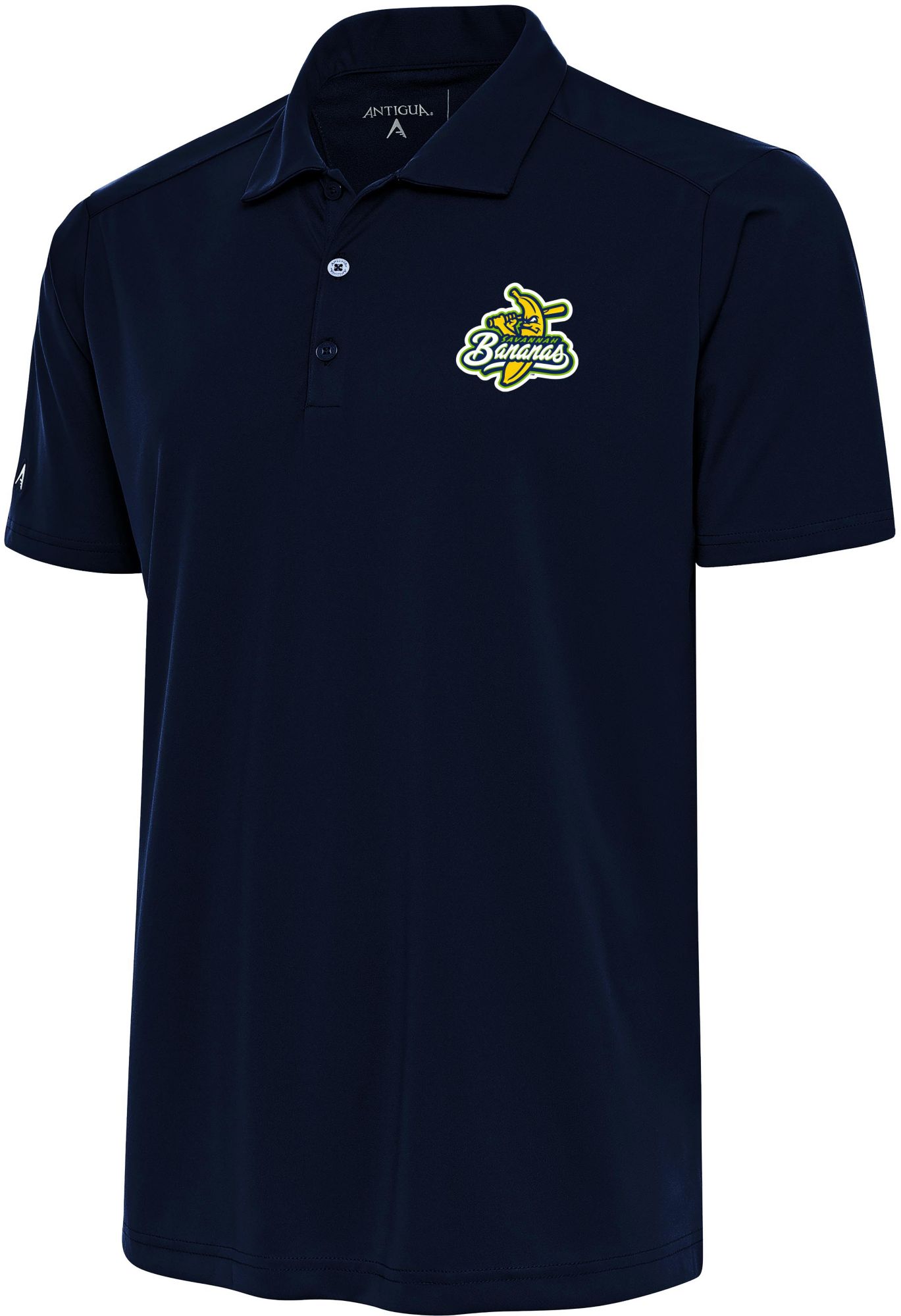 Antigua Men's Savannah Bananas Navy Tribute Polo