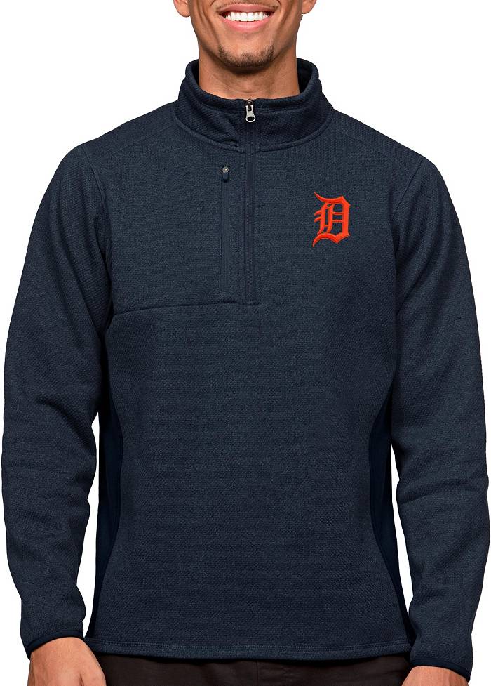 Mens Detroit Tigers MLB Nike 1/4 zip pullover size medium