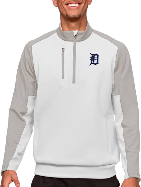 Antigua Women's Detroit Tigers Gray Protect Jacket