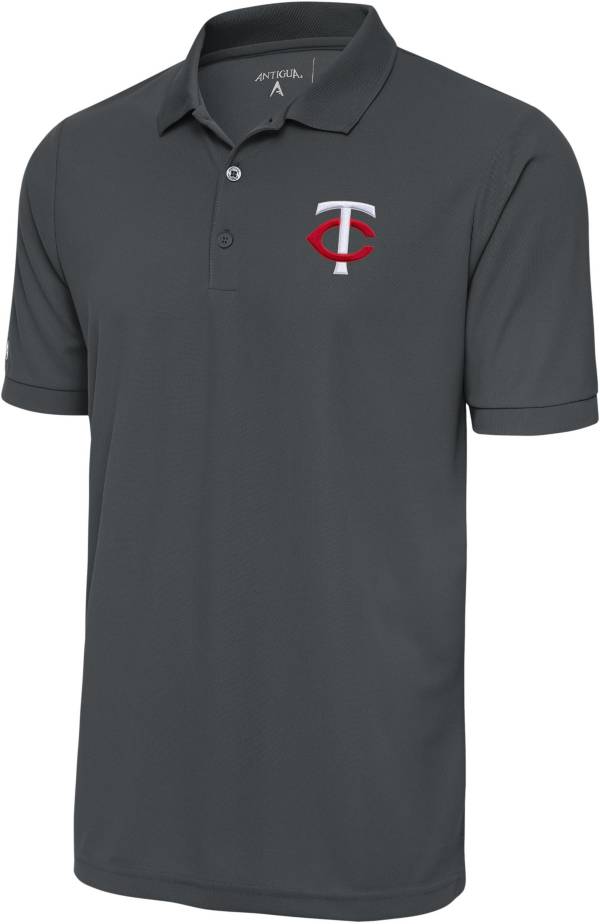 Antigua Men's Minnesota Twins Gray Legacy Pique Polo | Dick's Sporting ...