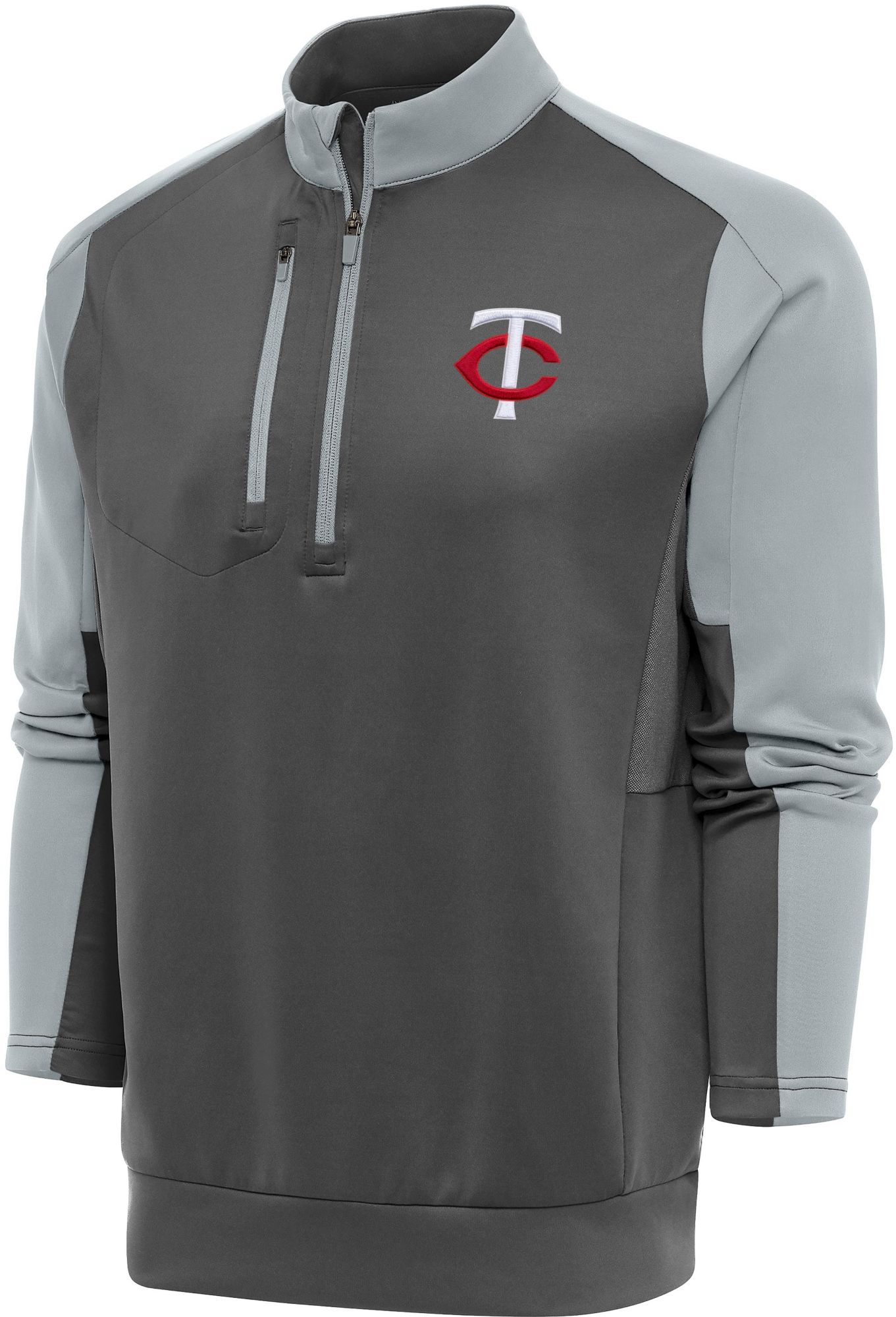 Antigua Men's Minnesota Twins Team 1/4 Zip Pullover