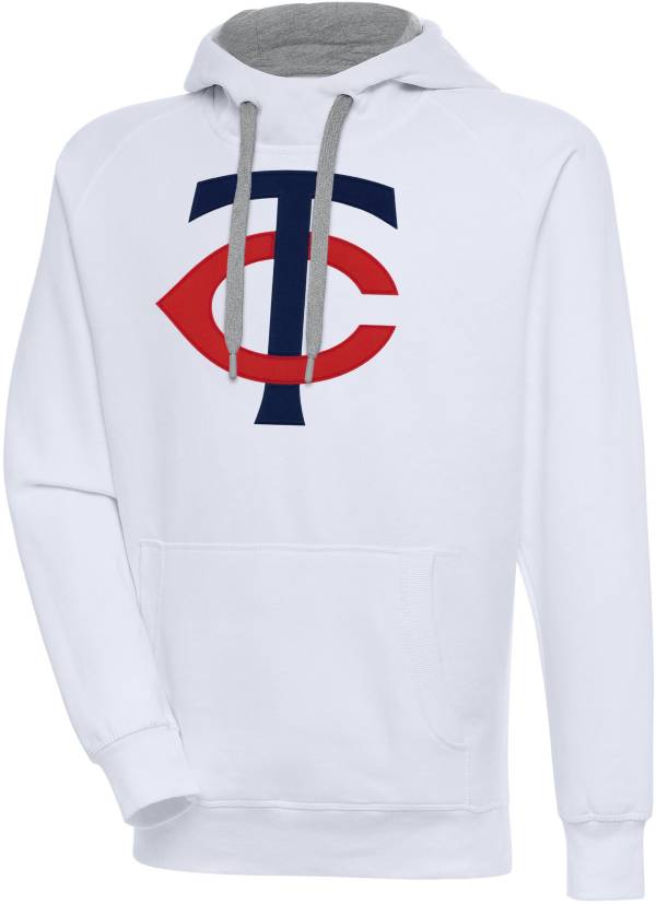 Chicago Cubs Antigua Women's Victory Pullover Hoodie - Red