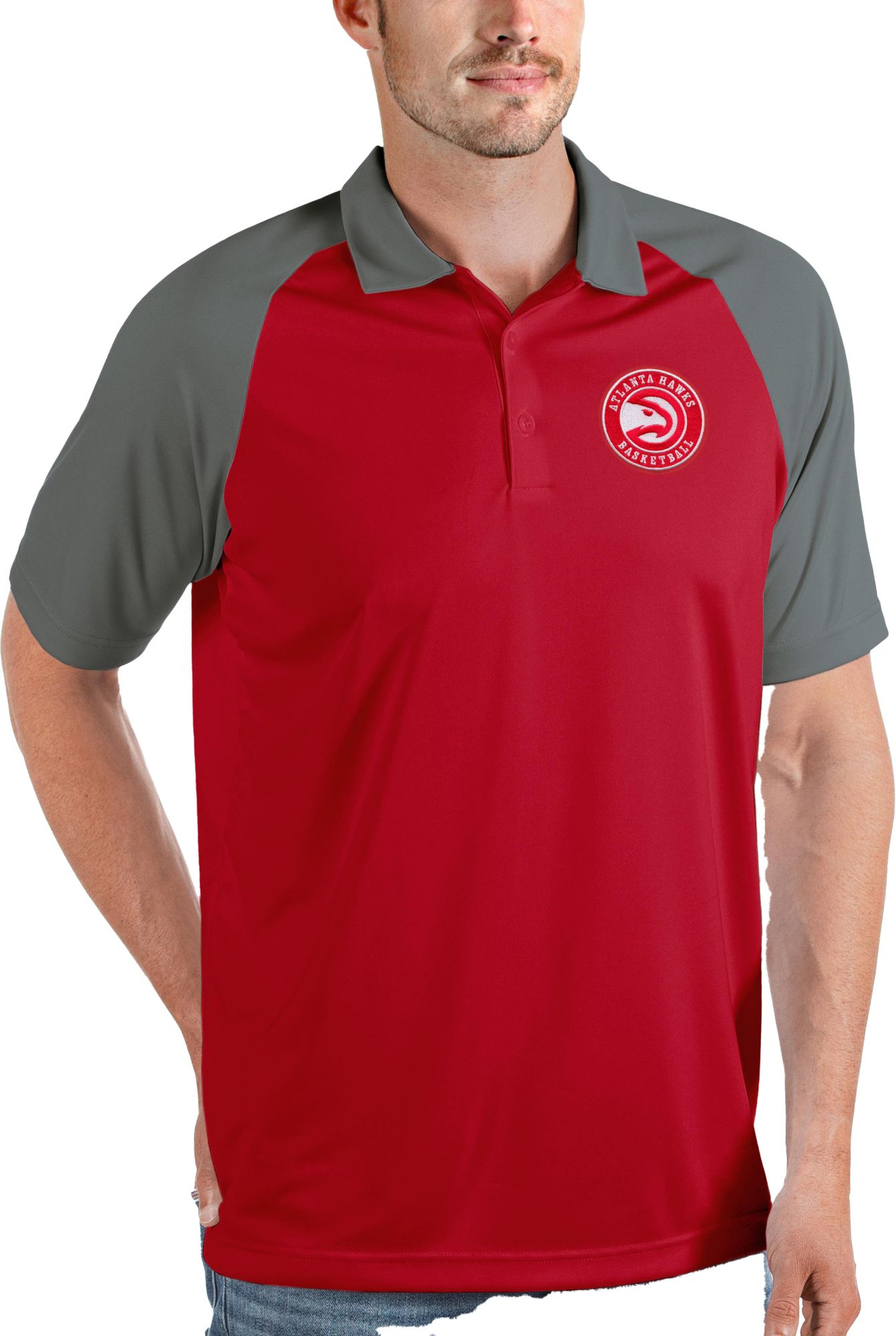 Antigua Men's Atlanta Hawks Nova Polo