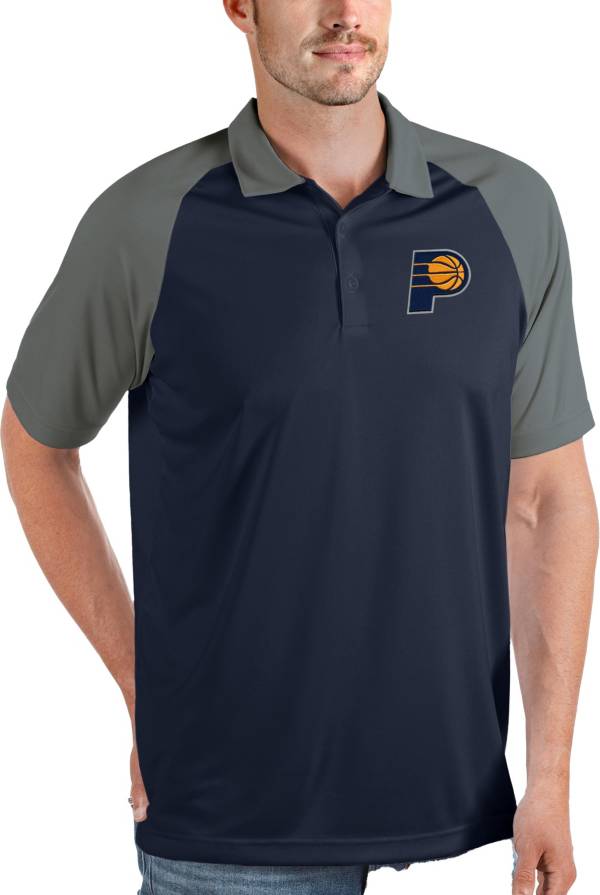 Antigua Men's Indiana Pacers Nova Navy Polo | Dick's Sporting Goods