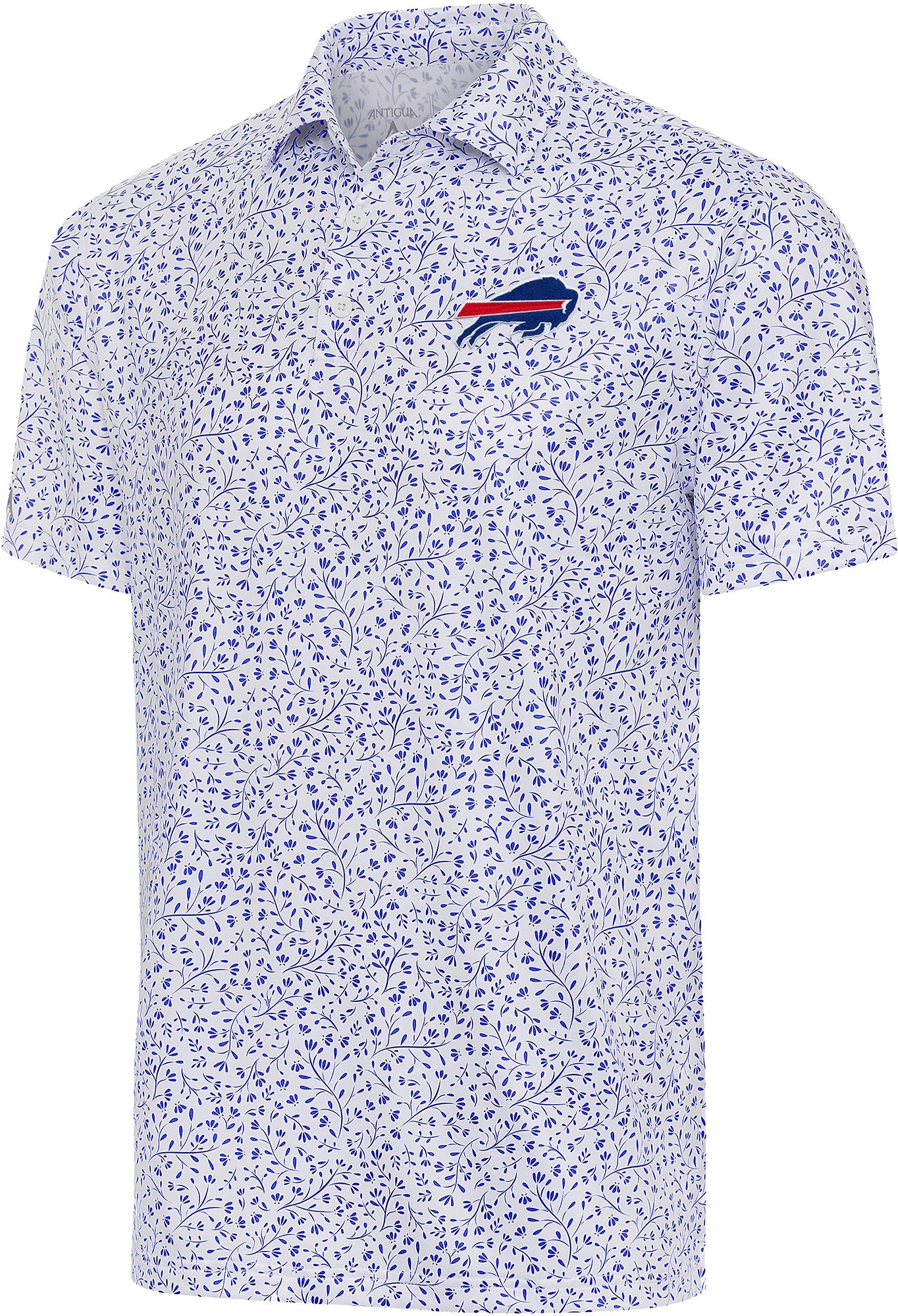 Antigua Men's Buffalo Bills Motion Royal Polo