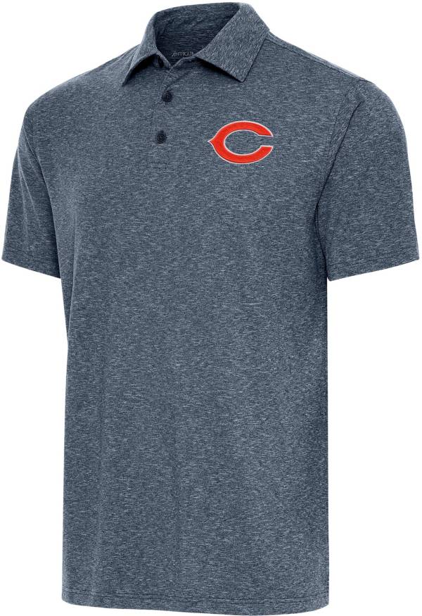 Nike Polo Shirt Chicago Cubs Dri Fit Mens Large Blue Short Sleeve Adult