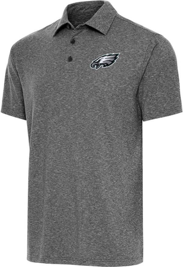 Philadelphia Eagles Antigua Legacy Pique Polo - Midnight Green