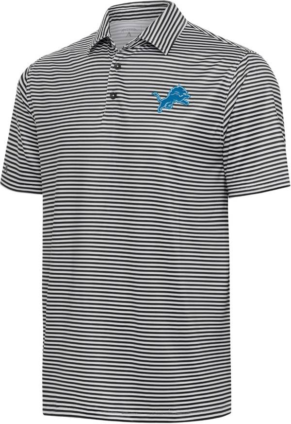 Antigua Apparel / Men's Detroit Lions Grey Compass Polo