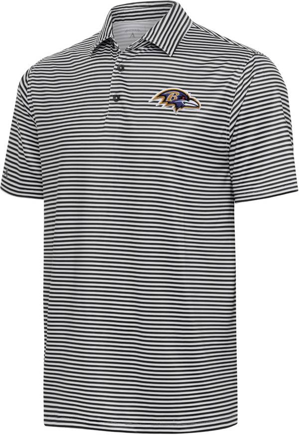 Antigua Men's Baltimore Ravens Black Skills Polo | Dick's Sporting Goods