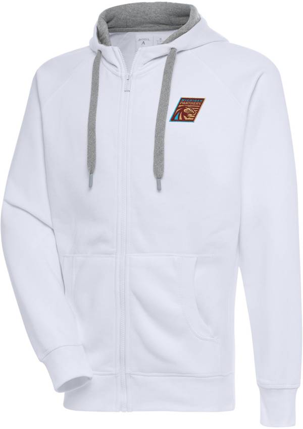 Antigua Men's USFL Michigan Panthers Victory White Full-Zip Jacket product image