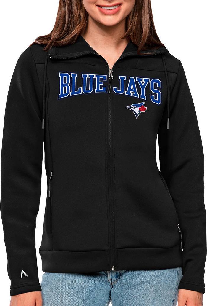 Antigua Women's Toronto Blue Jays Black Protect Jacket
