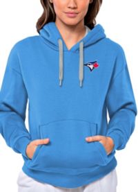 Antigua Women's Toronto Blue Jays Royal Victory Crew Pullover