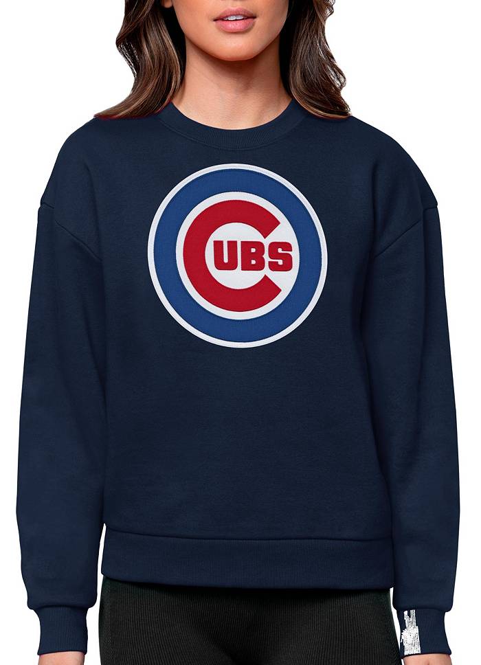 Antigua Women's Chicago Cubs Victory Crew Sweatshirt