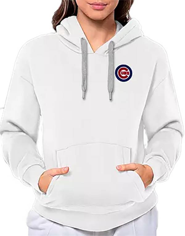 White 2025 cubs hoodie