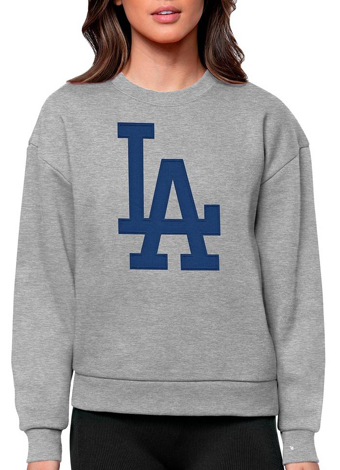 47 Women's Los Angeles Dodgers Cream Retro Daze 3/4 Raglan Long Sleeve T- Shirt