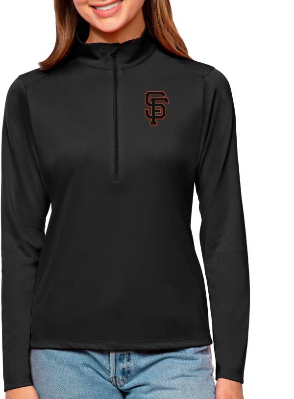 '47 Women's San Francisco Giants Cream Retro Daze 3/4 Raglan Long Sleeve  T-Shirt