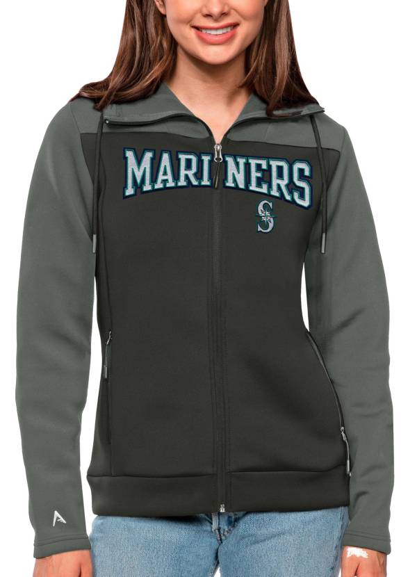 47 Women's Seattle Mariners Cream Retro Daze 3/4 Raglan Long Sleeve T-Shirt