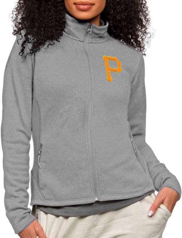 Pittsburgh Pirates Youth Good Play Tri-Blend Raglan Long Sleeve T-Shirt -  Heathered Gray