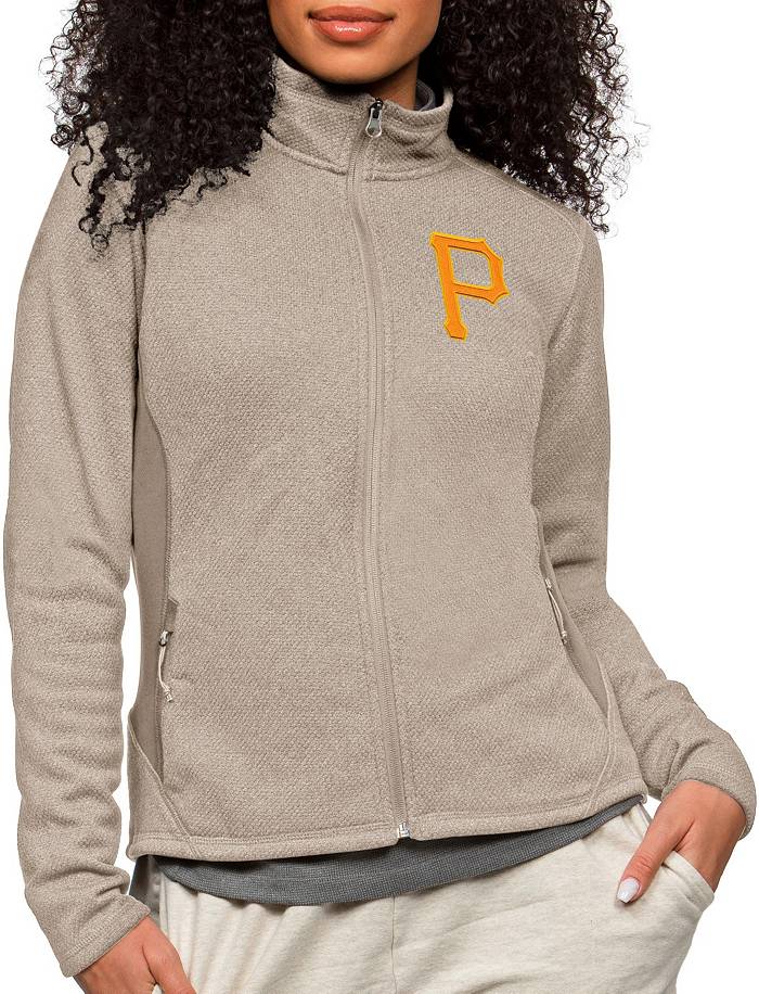 47 Women's Pittsburgh Pirates Cream Retro Daze 3/4 Raglan Long Sleeve  T-Shirt
